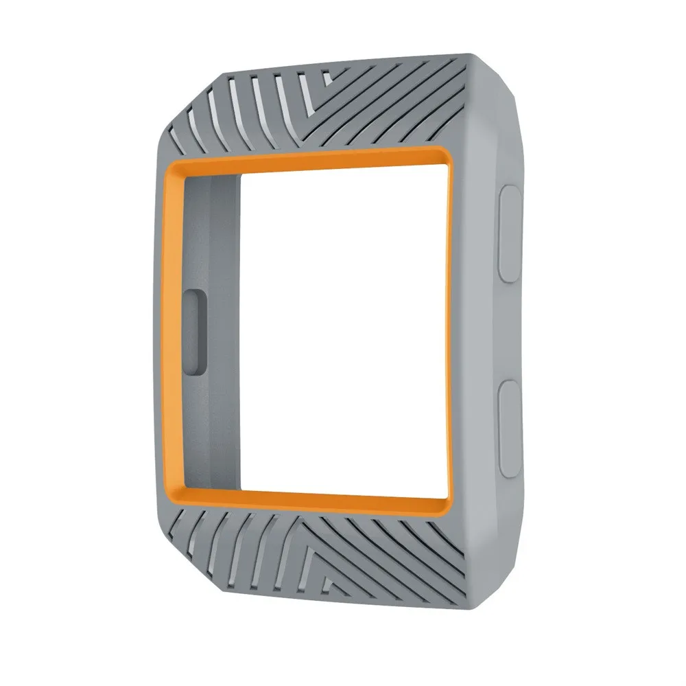 Противоударный защитный силиконовый Экран защиты Чехол Для Fitbit ионной Smartwatch спортивных Товары аксессуары Прямая