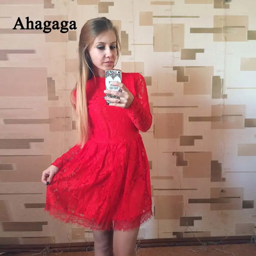 Женское облегающее платье трапеция Ahagaga однотонное прямое Клубное с вырезами