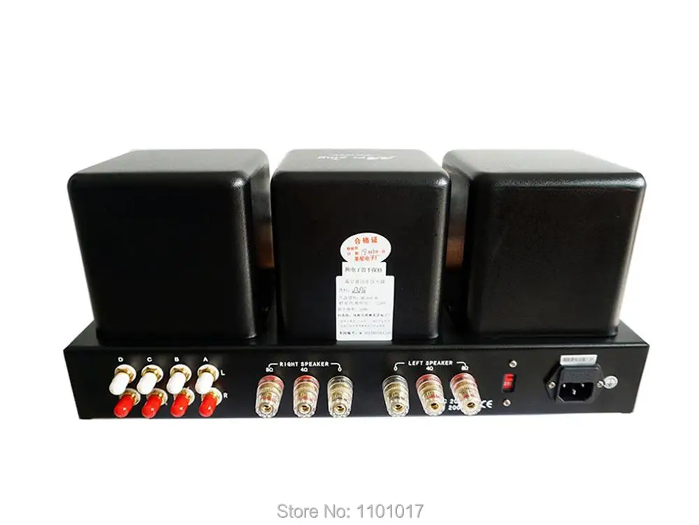 Meixing MINGDA MC368-B KT88 Push-Pull ламповый усилитель HIFI EXQUIS 50wx2 Интегрированная Лампа 6n8p(6SN7) усилитель с пультом дистанционного управления