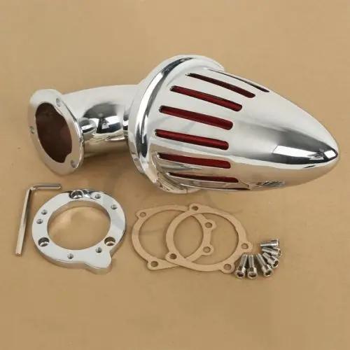 TCMT мотоцикл Новый хром воздухоочиститель наборы Впускной фильтр для Harley CV Carb Custom