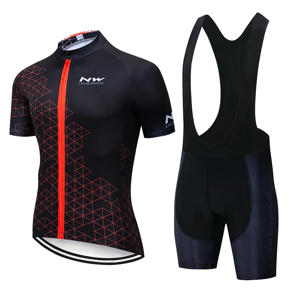2019 new NW Pro Cycling Jersey Set Maillot Ropa Ciclismo Racing Bicycle Clothing Mans Mountain Bike Clothes | Спорт и развлечения