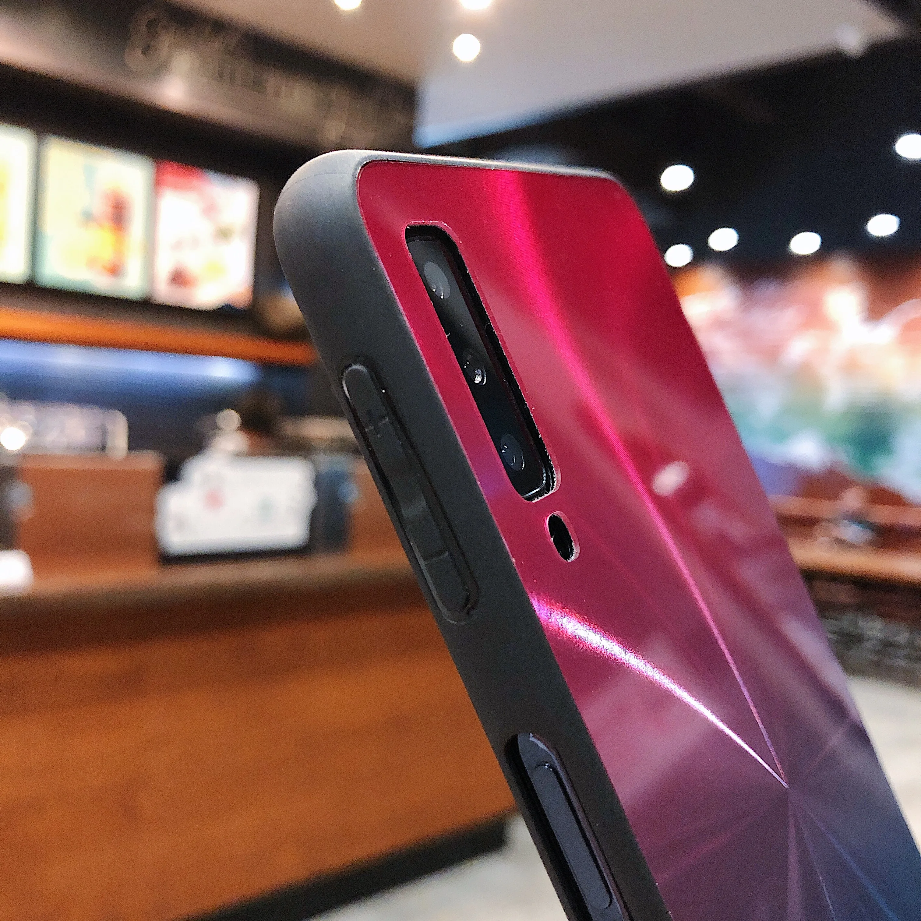 COPEONE 3D Цветной корпус для samsung Galaxy A7 A8 A6 A9 TPU рамки + Жесткая акриловая жесткая
