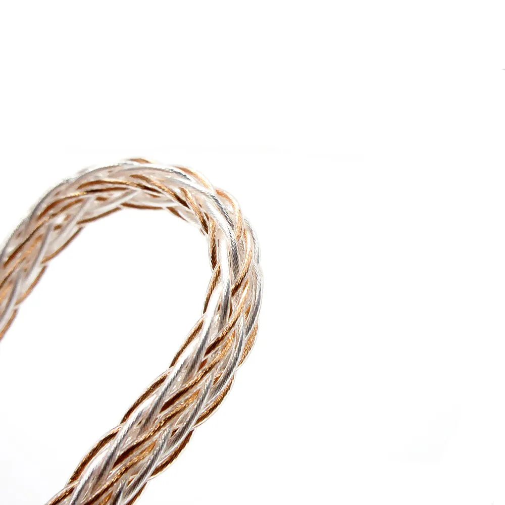 100% новый 6 см 3 5 мм штекер до позолоченный плетеный стерео аудио кабель для