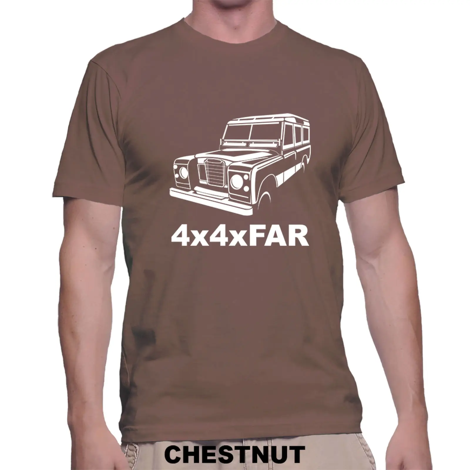 2019 Хлопковая мужская одежда с коротким рукавом автомобильный внедорожник серии