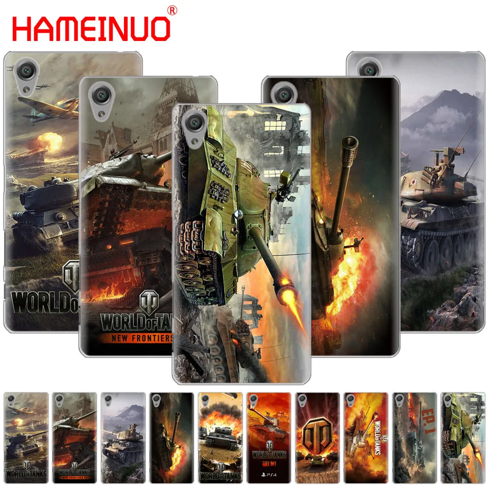 Чехол HAMEINUO world of tanks для sony xperia z2 z3 z4 z5 mini plus aqua M4 M5 E4 E5 E6 C4 C5|Бамперы| |