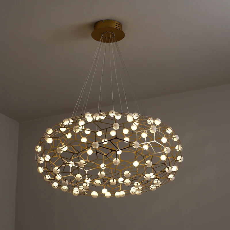 

Modern LED Firefly Flower Pendant light Cloud Suspension Lamp For restaurant Parlor Coffee store Home Pendant Lighting PA0288