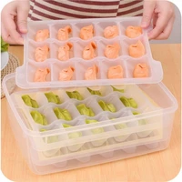 safebet brand fashion mini frozen food storage box fruit organizer set with lids kitchen fridge storage box multigrid tray non