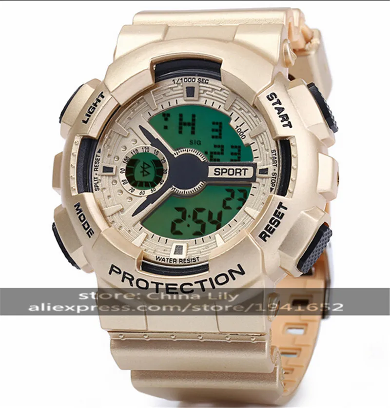 2016 30 м Водонепроницаемые многофункциональные мужские светодиодный спортивные