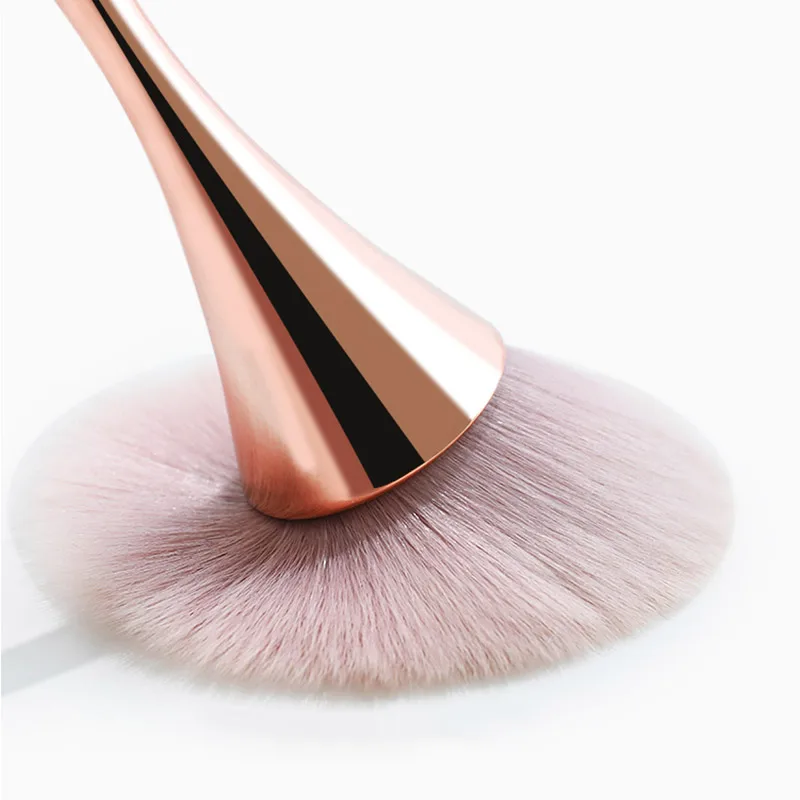 Foundation Makeup Brushes Professional Rose Golden Make Up Brushes Set High Quality Face Powder Brushes Set Make Up Tools