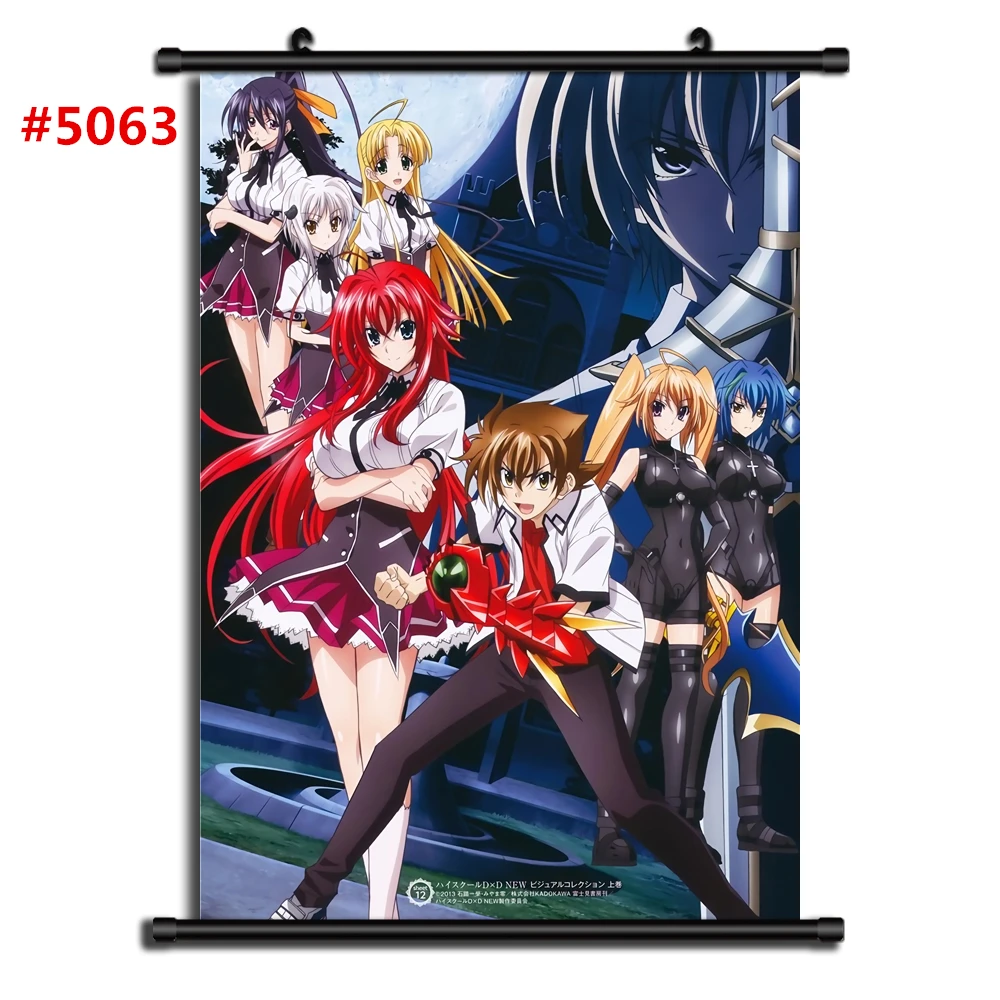 5063 Highschool DxD Аниме Манга настенный плакат свиток C - Цвет: 5063