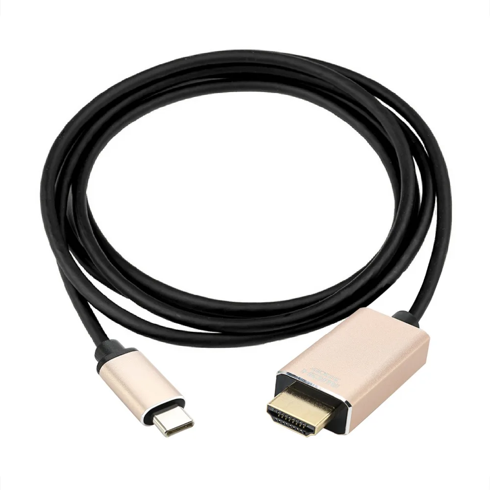 Новый USB 3 1 C Type Thunderbolt на полный HDMI 4K 60HZ Кабель адаптер для Macbook 2016 Google Chromebook Pixel 2017