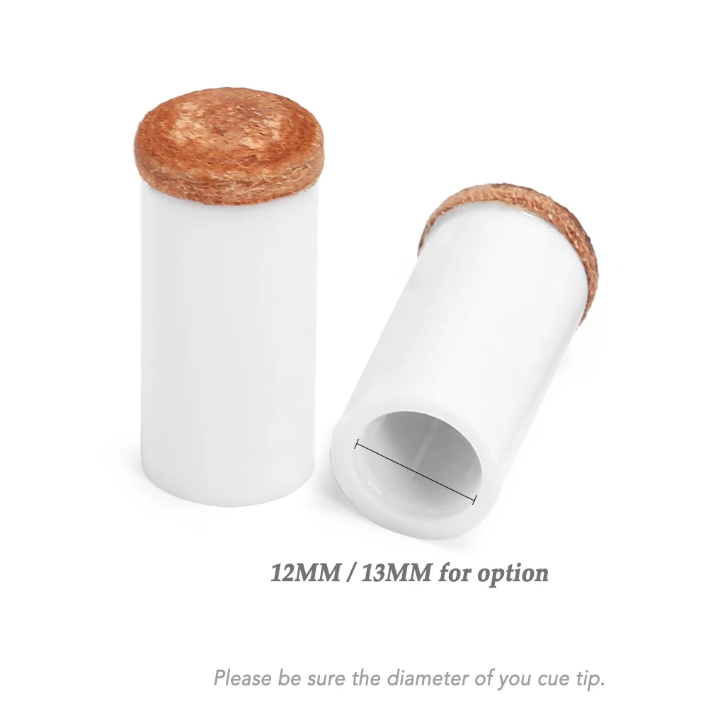 10 шт. наконечники для бильярдного кия жесткая пластиковая ручка 12 мм/13 мм