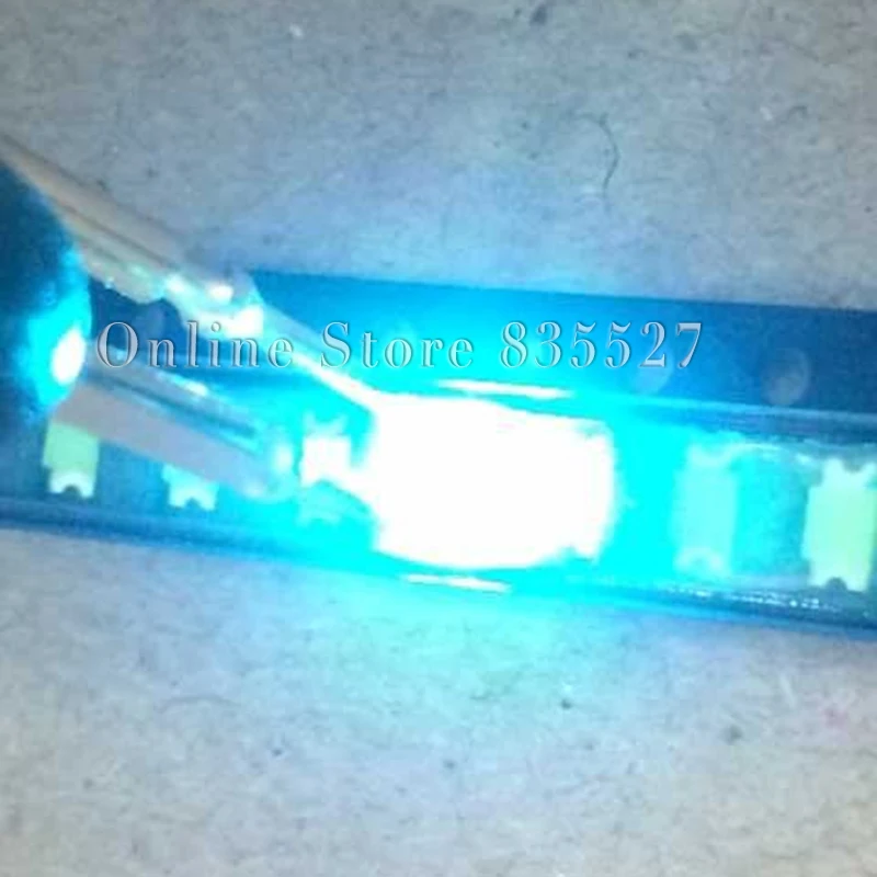 1000PCS/LOT 1206 3216 ice blue SMD lamp beads super bright LED light emitting diode leds highlight Indicator light