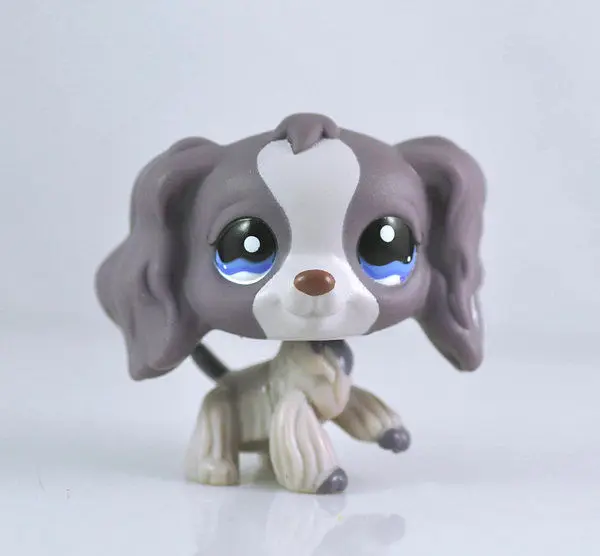 Littlest PET Dog Spaniel Animal child girl boy figure loose cute LS987 | Action Figures