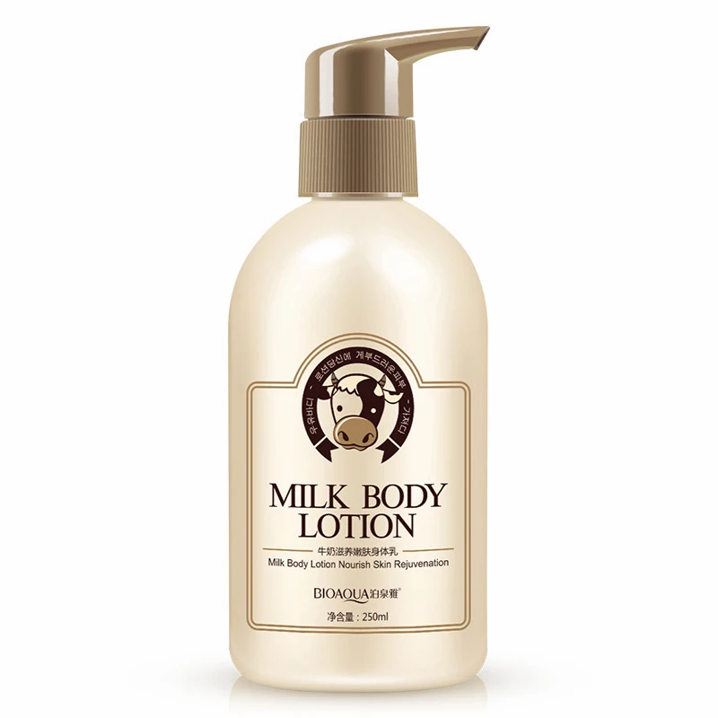 Deep Moisturizing Skin Milk Body Lotion Whitening Hydrating Anti-Aging Nourishing Firming Repairing Body Cream for Dry Skin 250G