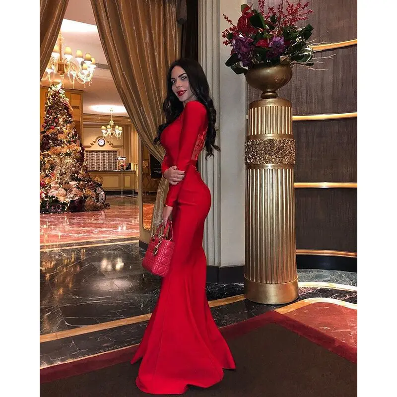 2018 новый стиль модное платье сексуальное женское кружевное с круглым вырезом