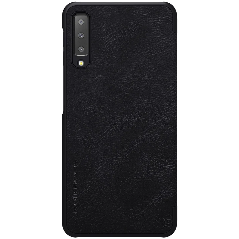Кожаный чехол-книжка с откидной крышкой для Samsung galaxy a7 2018 Винтажный чехол 6 4 дюйма