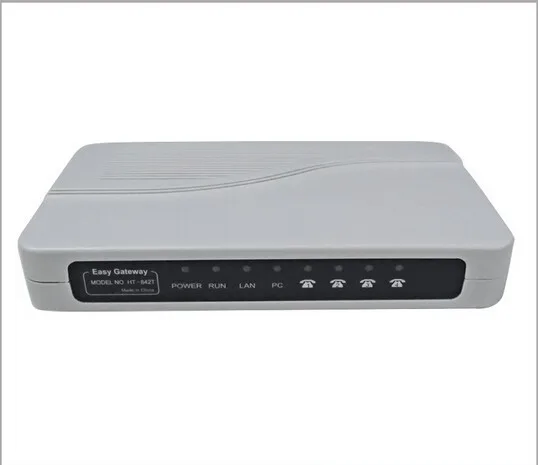 Free Post Shipping! 4 Fxs Ports VoIP ata Gateway HT842T/FXS Gateway/ATA(SIP) gateway