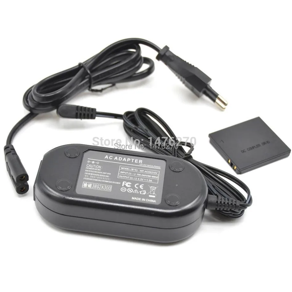 Адаптер питания для Canon SD40 SD200 SD300 SD400 SD430 SD450 1100IS 1400IS SD940IS SD960|adapter ac|adapter chargeradapter power |