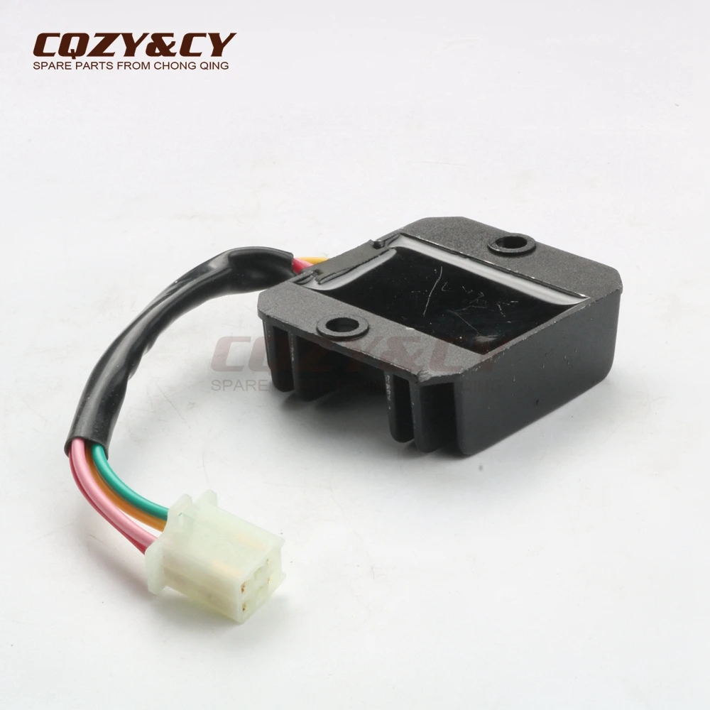 Универсальный 4 проводной двухфазный мотоцикл Регулятор выпрямителя 12V DC