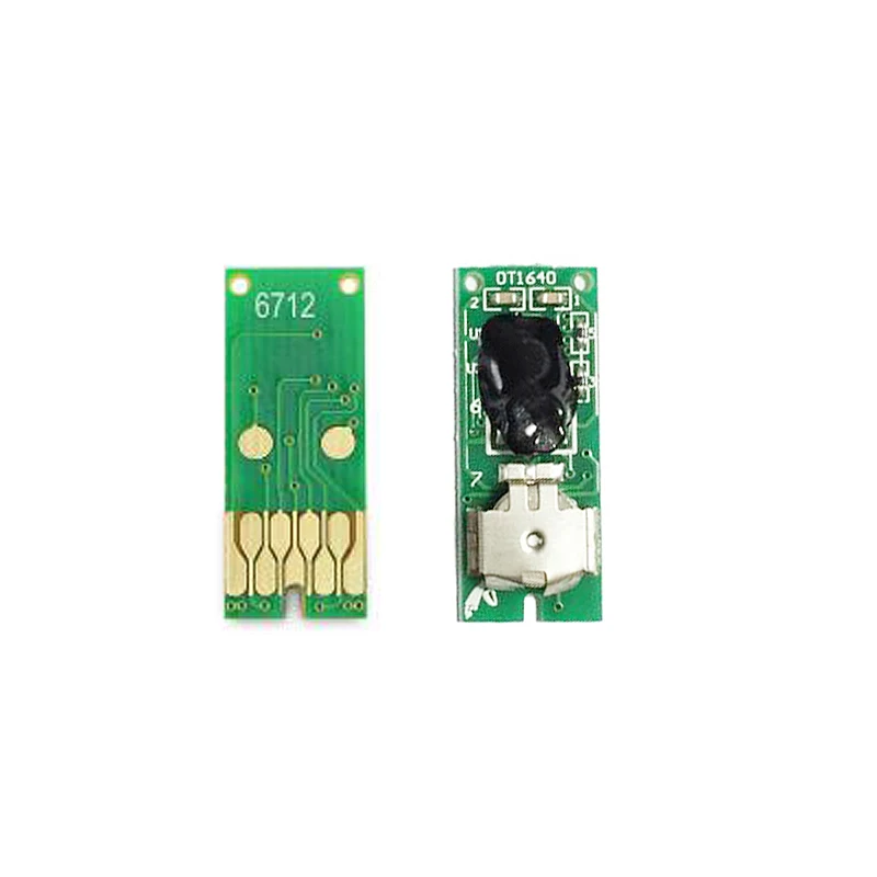 CISSPLAZA 50 шт. T6712 чип бака для обслуживания чернил совместимый Epson WF6090 WF6590 WF8010 WF8090 WF8510
