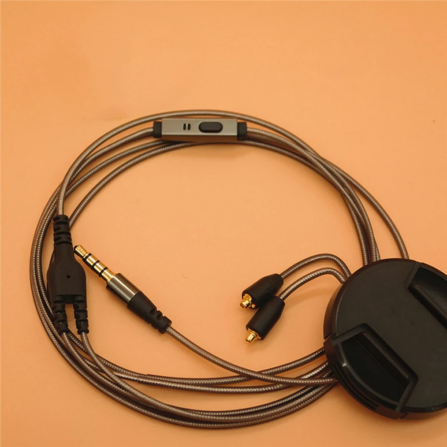 Сменный кабель MMCX для наушников SE215 SE535 SE846 SE425 UE900|cable for earphone|earphone headsetcable se215 |