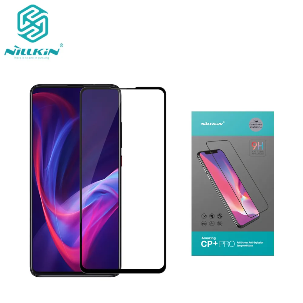 

For Xiaomi Redmi K20 CP+ PRO Full Cover Tempered Glass 9H 2.5D Curved Screen Protector NILLKIN Amazing Nanometer for K20 pro