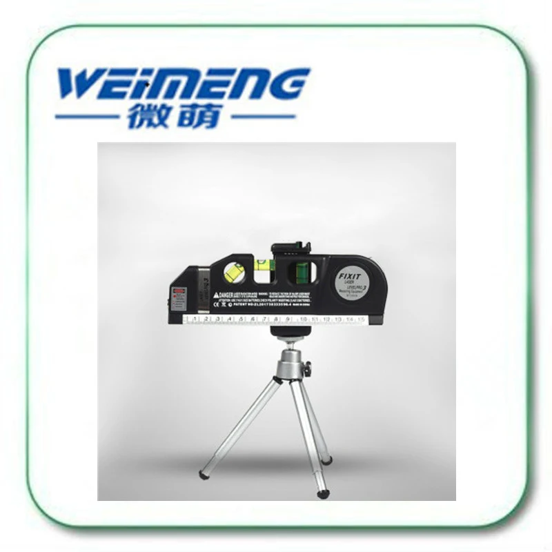 Weimeng новый черный лазерный уровень Горизонтальная Вертикальная измерение