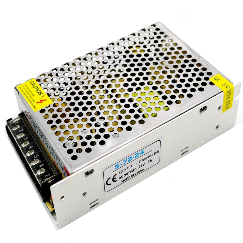 AC110V 220V AC к DC24V 1A 2A 3A 5A 6.5A 10A 15A 20A 25A 30A блок питания Трансформатор Адаптер для