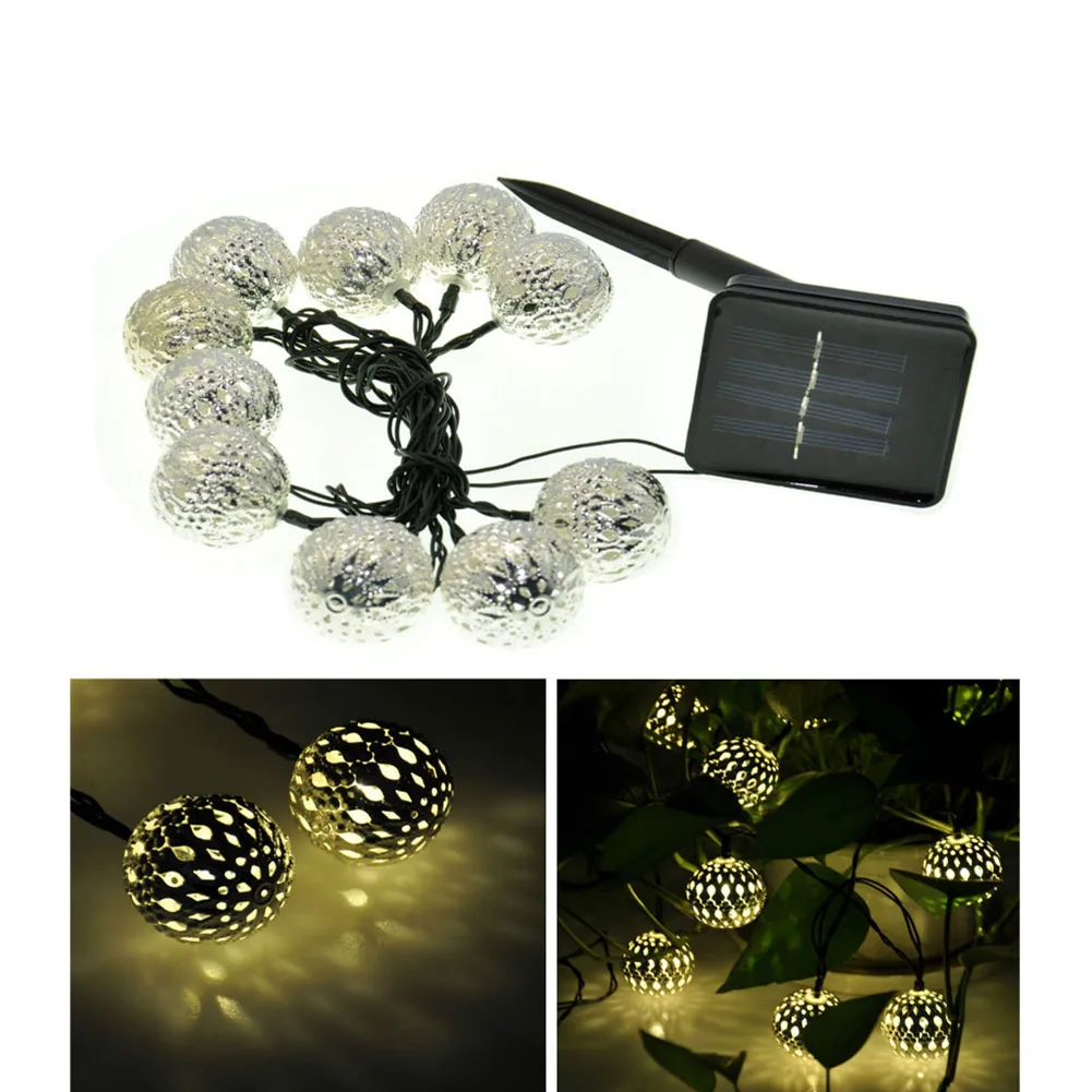 TAMPROAD 10 LED гирлянда сказочные огни шарик Марокко стиль для внутреннего уличного