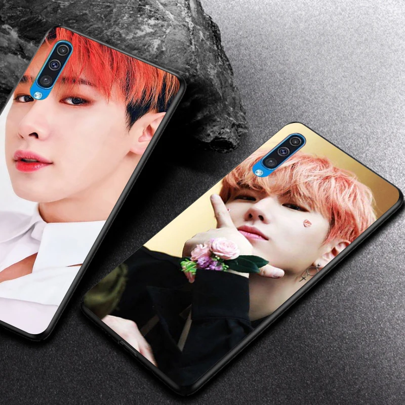 WEBBEDEPP KPOP Boy группа Monsta X Мягкий чехол из ТПУ для Samsung Galaxy S6 S7 Edge S8 S9 S10 Plus S10e |