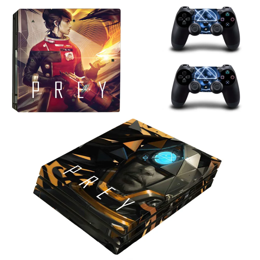Игра добычи PS4 Pro кожи наклейки для Sony PlayStation 4 консоли и контроллеры настенные
