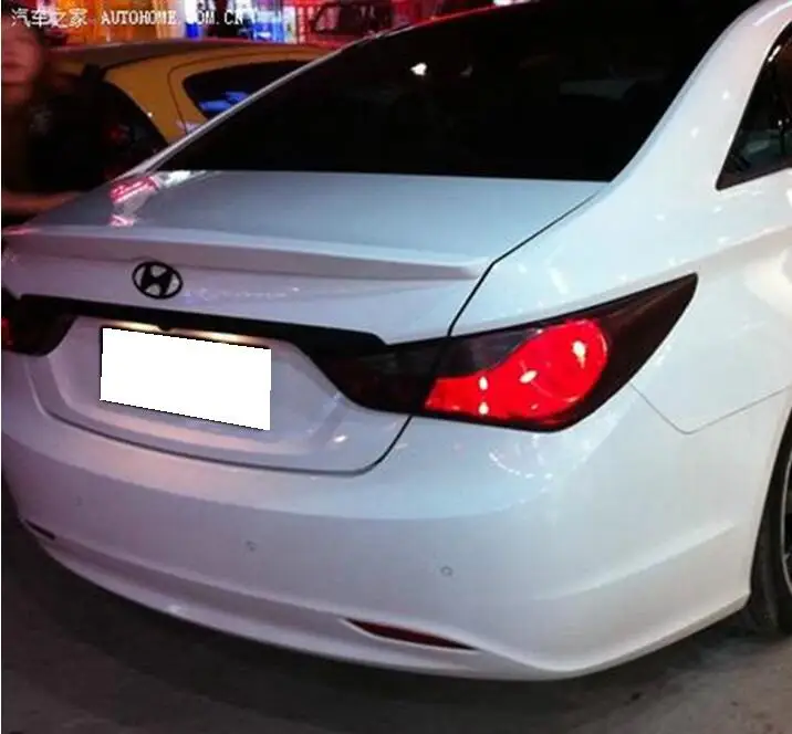 Краска ABS автомобильный спойлер для заднего крыла багажника Hyundai Sonata 8 2011 2012 2013