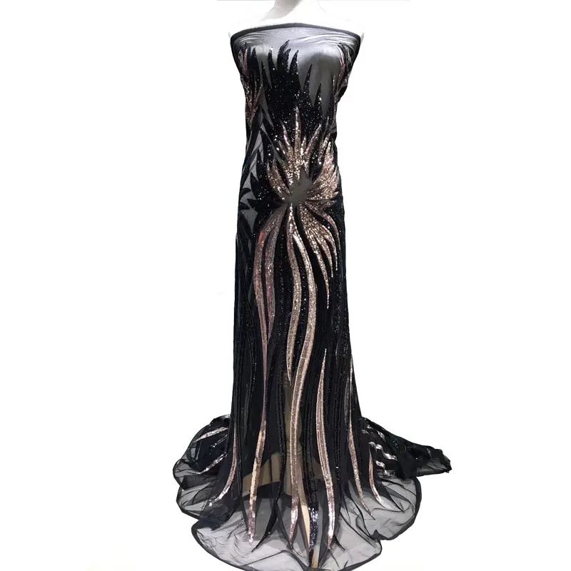 Последние африканские Кружево S 2017 Тюль Ткань Высокое качество Африканский тюль