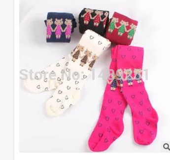 Весенние Хлопковые вязаные колготки для девочек детские танцевальные