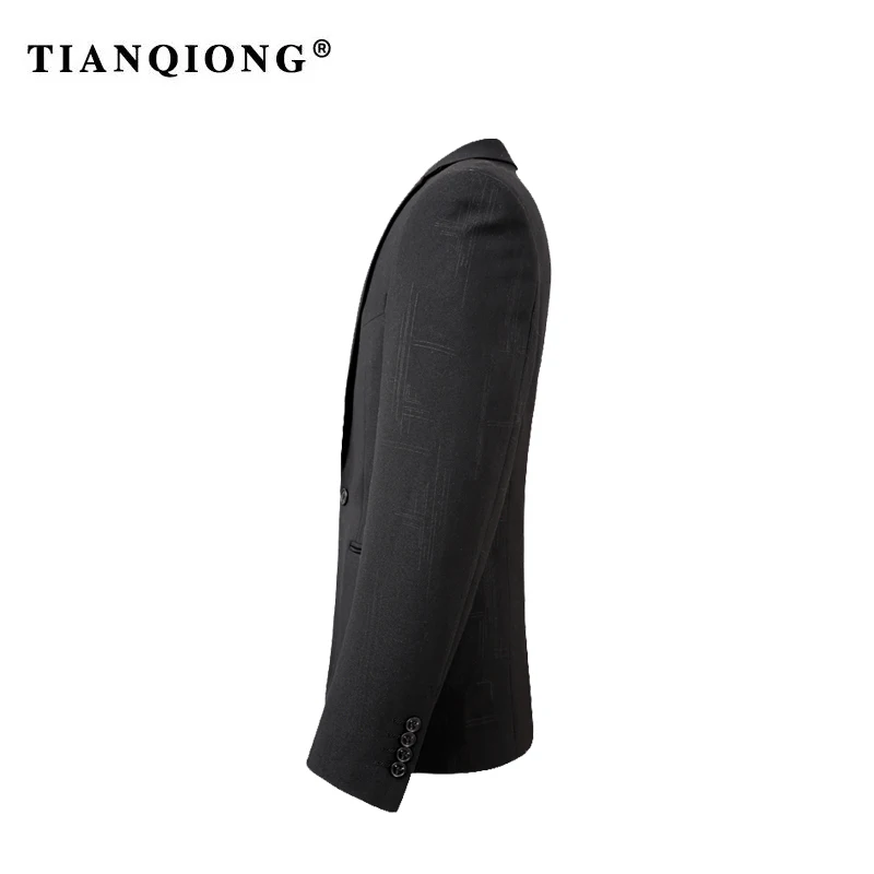 TIAN QIONG 2018 New Autumn Winter Mens Blazers Casual Suits Slim Fit Men And Jackets Brand Clothing OUTWEAR M-3XL |