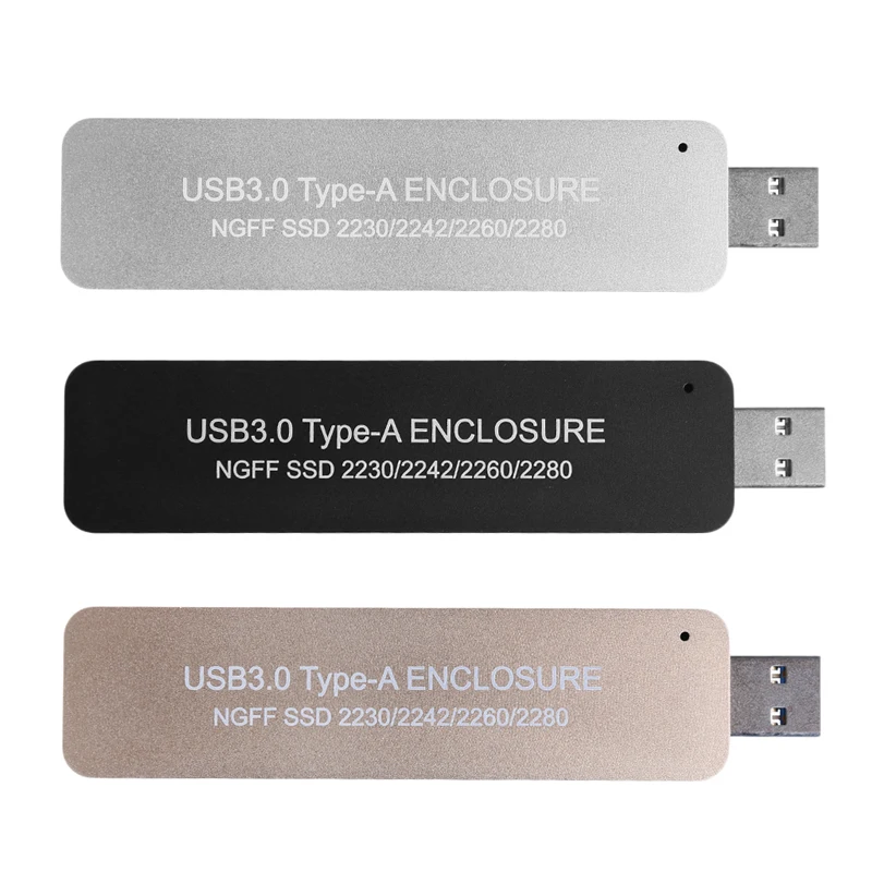 Внешний твердотельный накопитель M.2 считыватель SSD NGFF на USB 3 0 корпус базе SATA