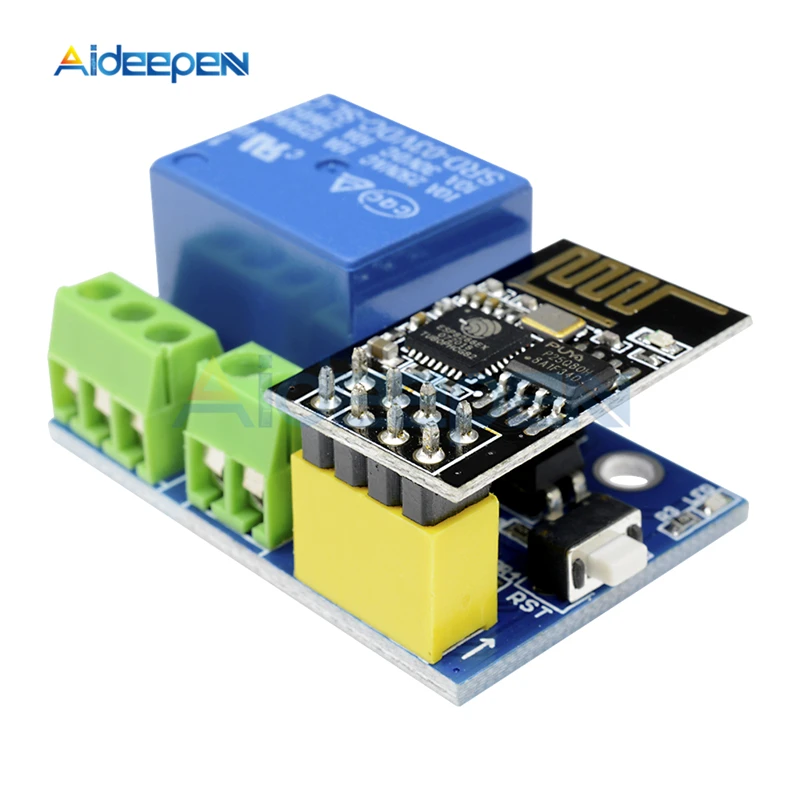 1 шт. ESP8266 ESP-01S 1 канал беспроводной Wifi релейный модуль DC 5 в пульт дистанционного управления приложение переключатель для Arduino DIY умный дом Wifi модуль