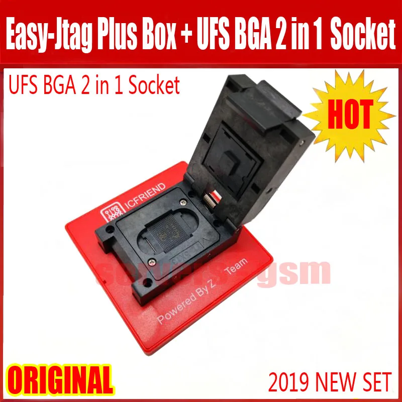 Новый оригинальный легкий jtag плюс коробка + UFS разъем адаптера ICFriend ИС 2IN1