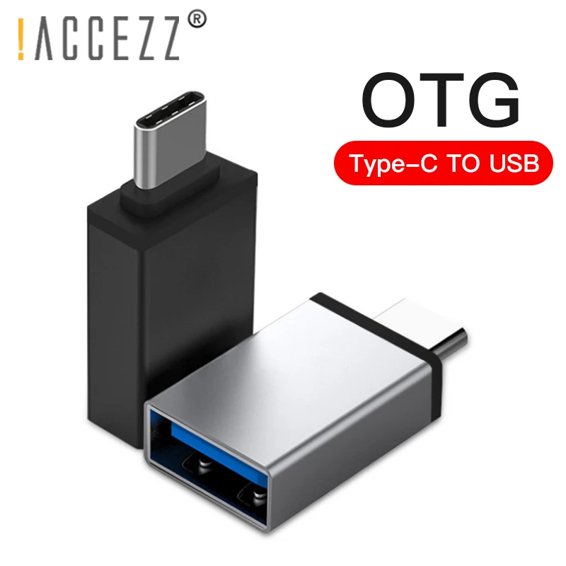 ! ACCEZZ USB OTG адаптер Type C к конвертер для вспышки One Plus 5 LG G5 G6 Xiaomi Mi 6 8 Samsung Galaxy S8 S9