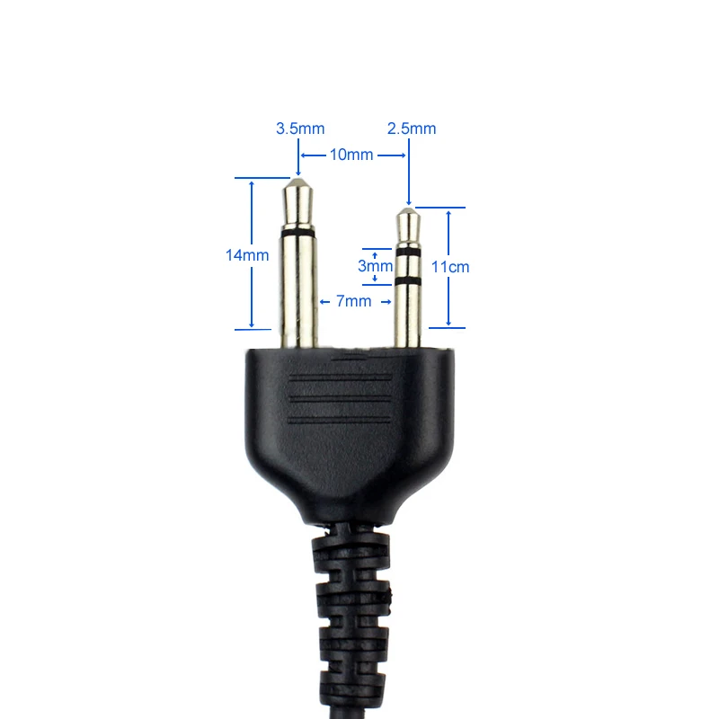 Air sound tube наушники микрофон для Midland walkie talkie Alan GXT G6 G7 G8 G9 75-810 GXT650 LXT80 беспроводные |