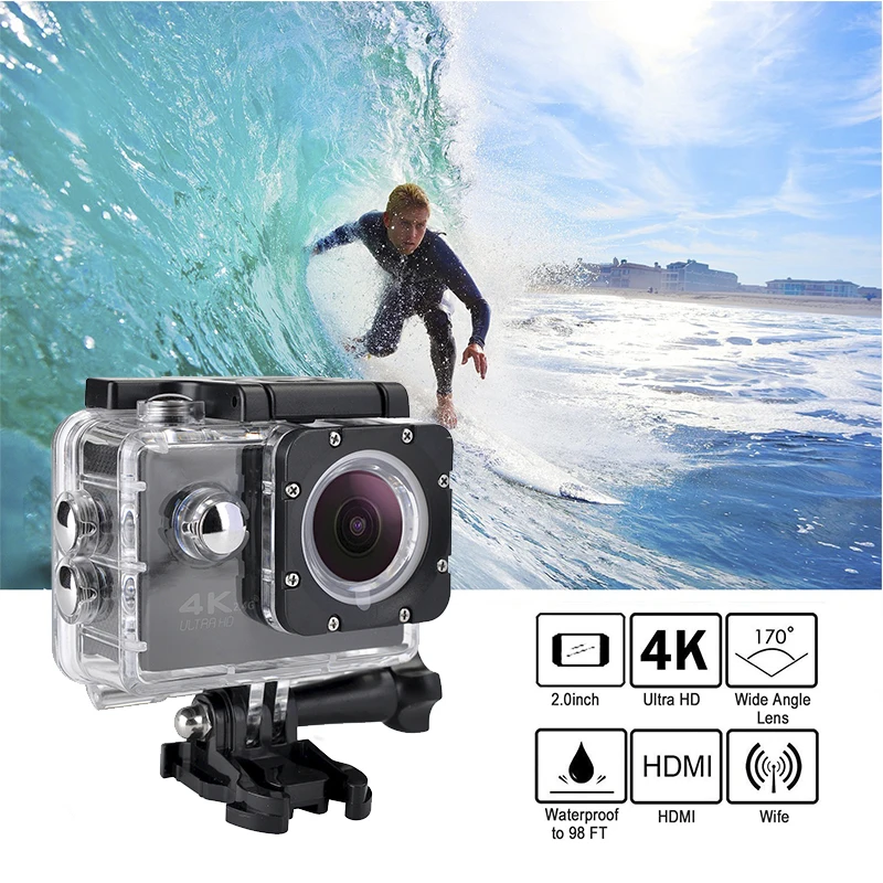 Экшн камера Tekcam F60R 4k Wi Fi 1080p HD 16 МП|action camera|go action cameraaction camera |
