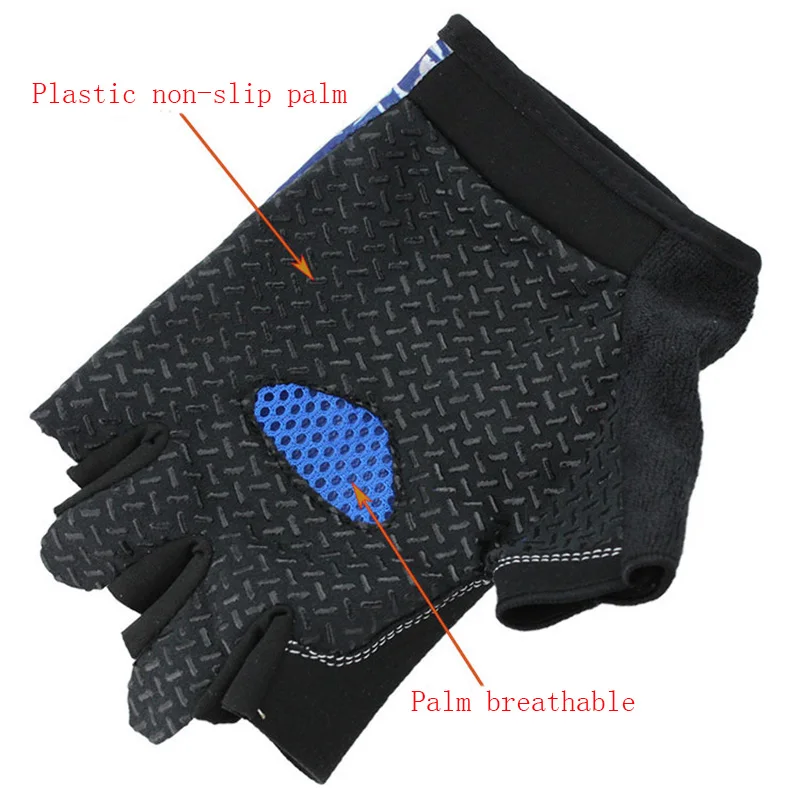 Нескользящие дышащие перчатки с открытыми пальцами для занятий спортом|gloves