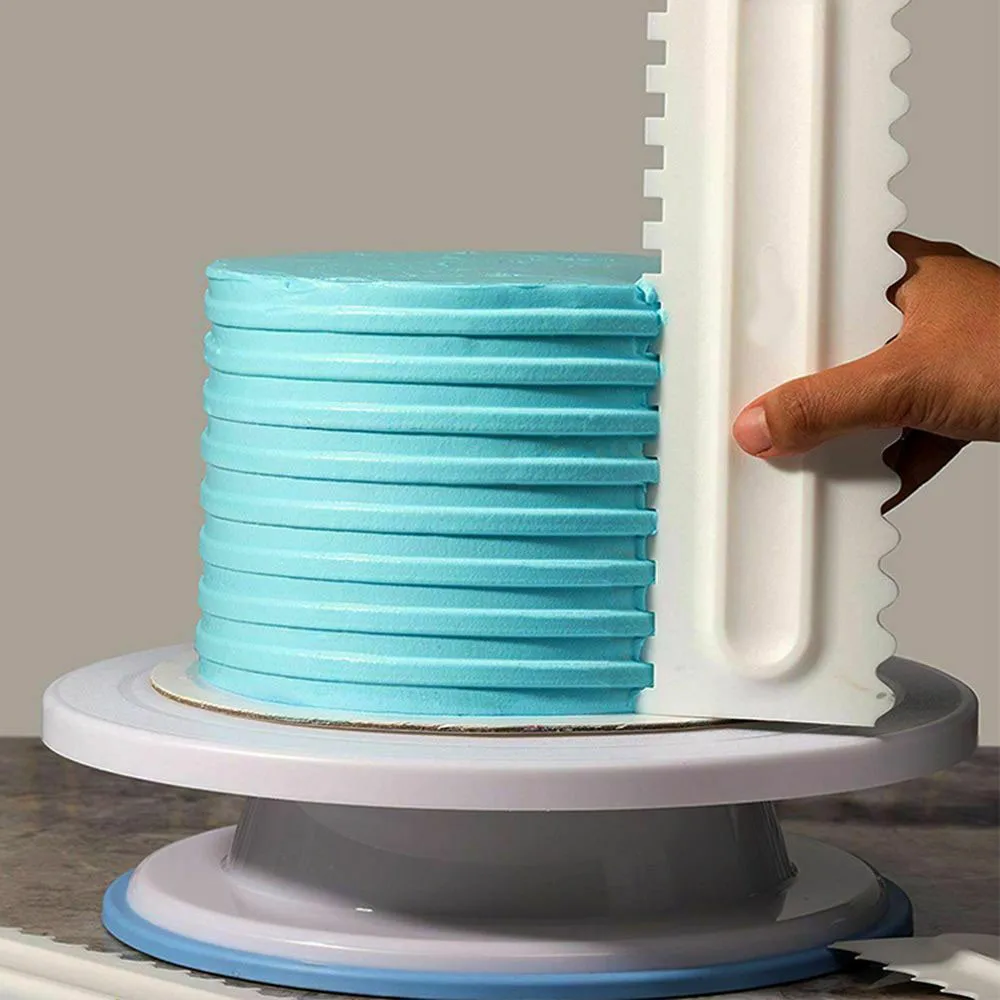 Luraka CakeToolCake украшение гребень глазурь Гладкий торт скребок кондитерский 6 видов