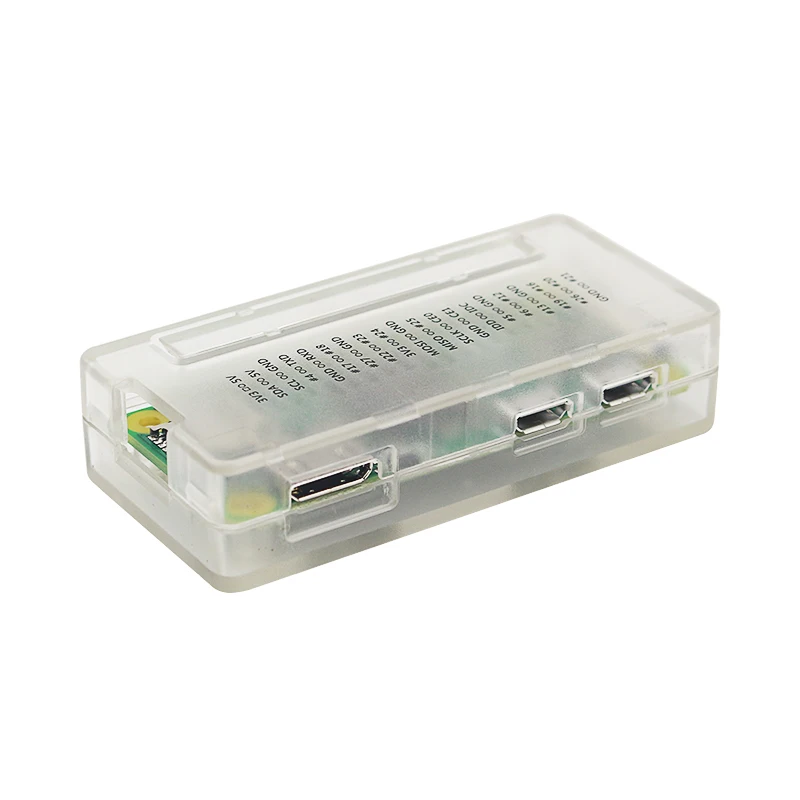 Чехол для Raspberry Pi Zero W красный синий черный прозрачный чехол из АБС пластика RPI 1 3