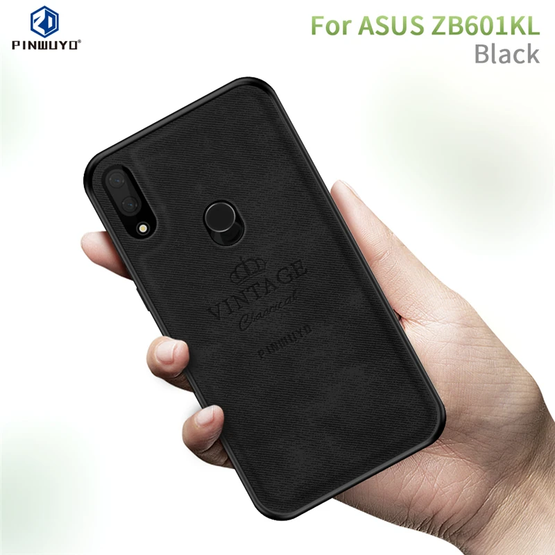 Чехол для Asus Zenfone Max Pro M1 ZB601KL ZB602KL Винтажный чехол из кожи ПУ и ПК Жесткий Защитные