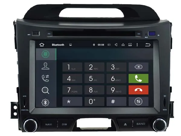 Android 9 0 автомобильный аудио dvd плеер для KIA SPORTAGE 2010 2014 gps Автомобильный