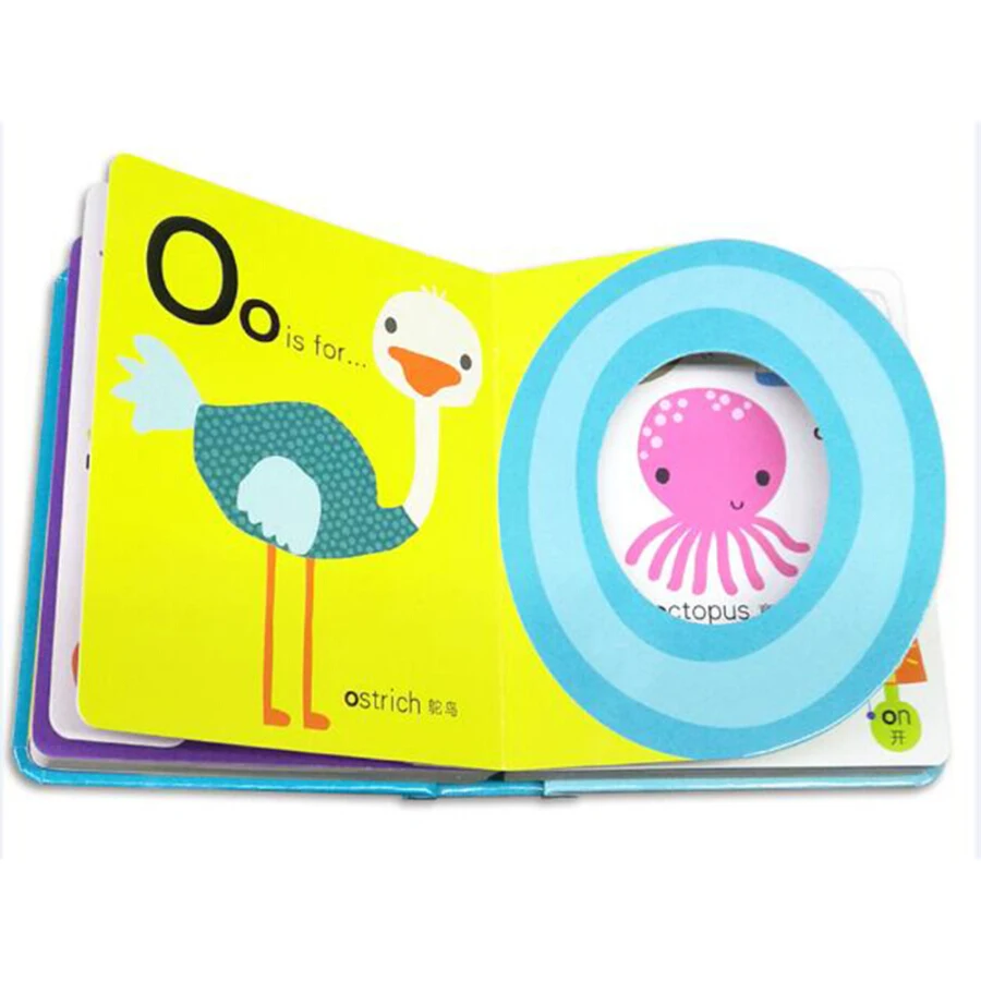 Новый Популярный британский детский алфавитный словарь английский китайский и