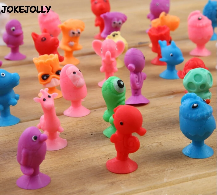 20 шт./лот Stikeezse дети мультфильм экшн-фигурки животных игрушки Мини