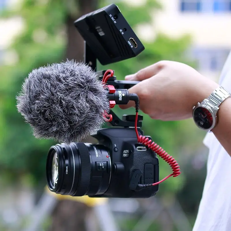 Универсальная рукоятка BEESCLOVER для Sony Nikon Canon Pentax UURig R005 DSLR камера верхняя ручка